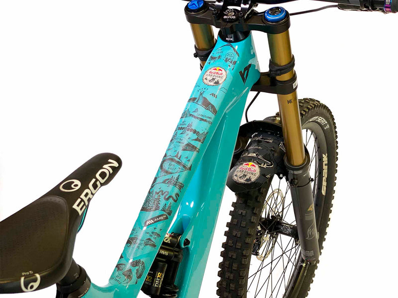 Protector Cuadro Bici Ams Frame Guard Extra - Red Bull Rampage