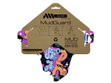 AMS Born to Be Rider Mud Guard in Blue inside the packaging