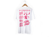 AMS No Gas White Oversize tee back hanger