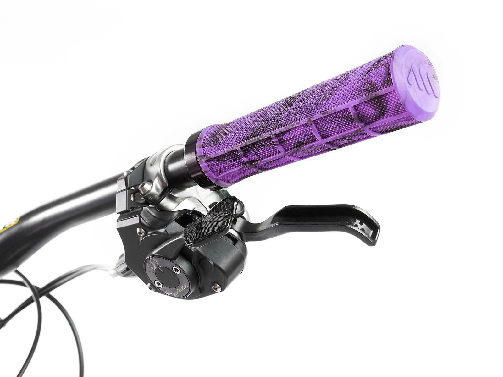 All Mountain Style Berm Grips Purple Camo