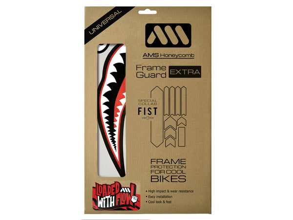 AMS X Fist Jaws P-40 Frame Guard Extra inside the packaging