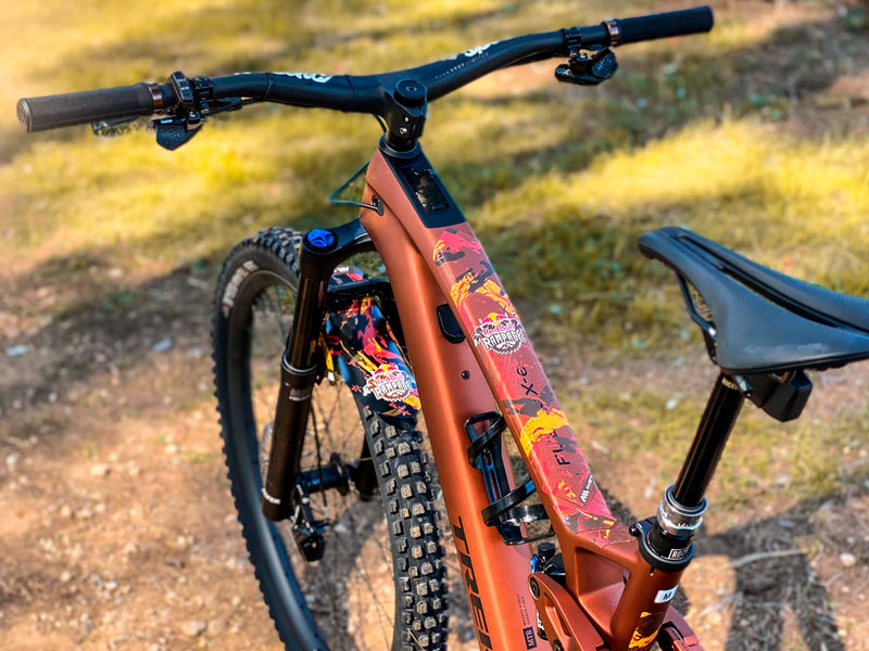 Protector Cuadro Bici Ams Frame Guard Extra - Red Bull Rampage Yellow —  Ebike-On