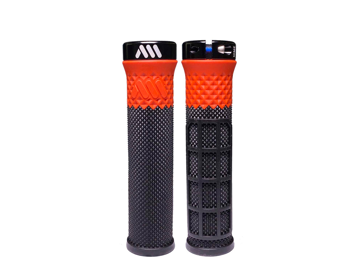 Red mountain bike grips online