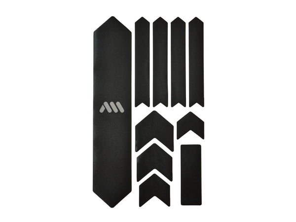 All Mountain Style AMS Frame Guard Full (XXL) Protection Stickers - Cheetah  Grey